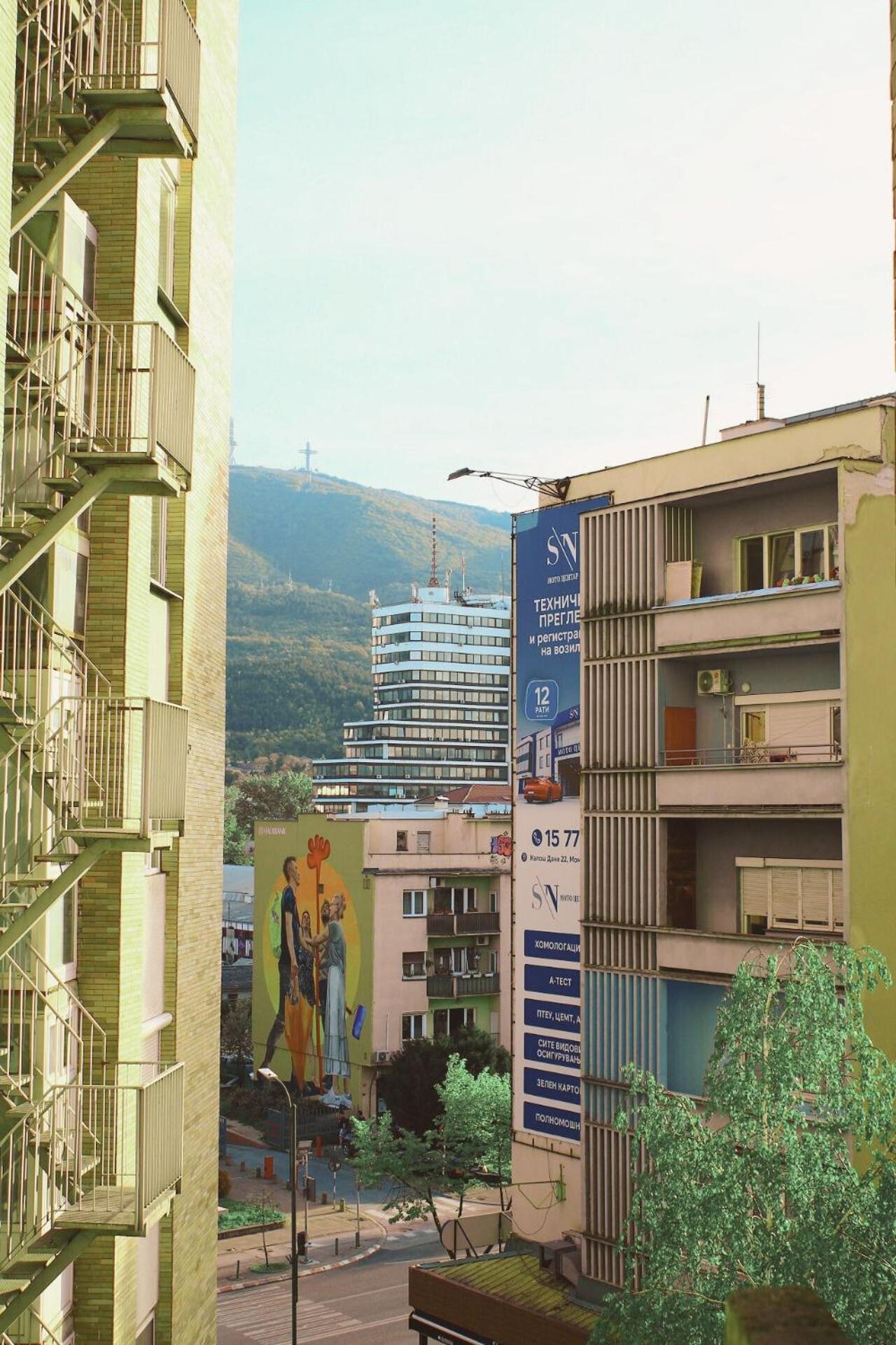 Sunny Center Apartment สโกเปีย ภายนอก รูปภาพ